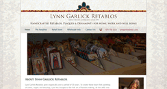 Desktop Screenshot of garlickretablos.com