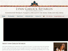 Tablet Screenshot of garlickretablos.com